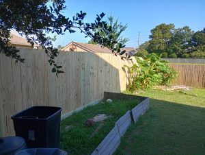 A remarkable fence installation by Dan Hirsch in Katy, TX showcasing expert craftsmanship and quality materials.