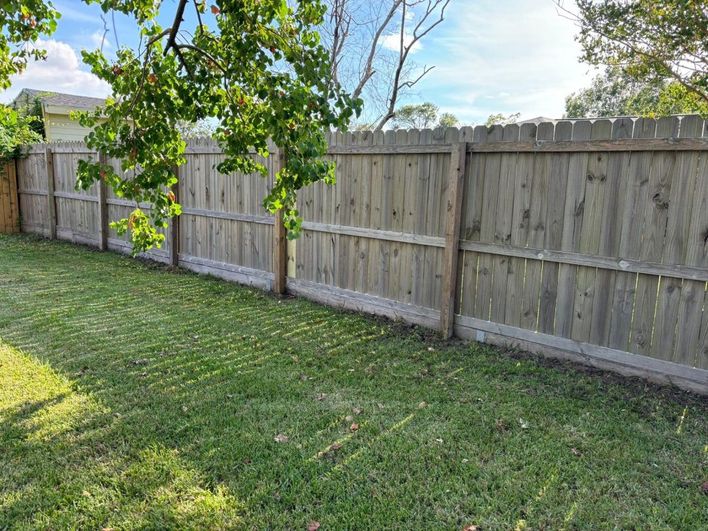 A Rewarding Experience Repairing Joe Dirico’s 68-Foot Fence in Channelview, Texas, - Mustang Fencing and Gates A rewarding experience repairing Joe Dirico's 68-foot fence in Channelview, Texas by Mustang Fencing and Gates.