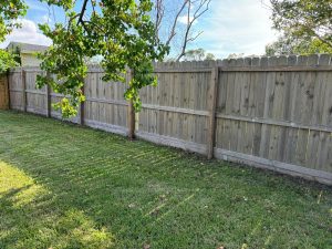 A rewarding experience repairing Joe Dirico's 68-foot fence in Channelview, Texas by Mustang Fencing and Gates.