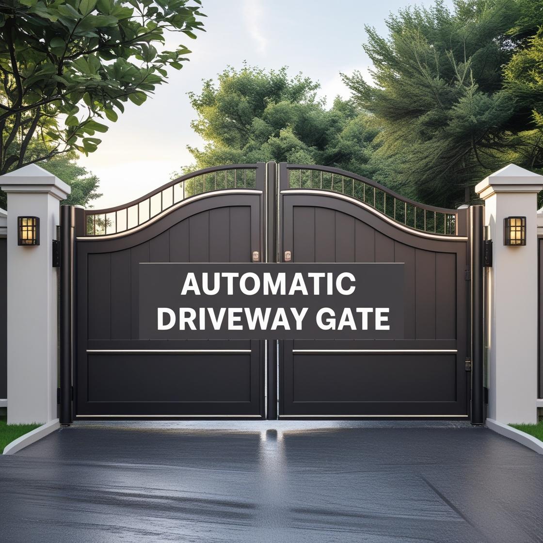 Automatic driveway gate, Houston