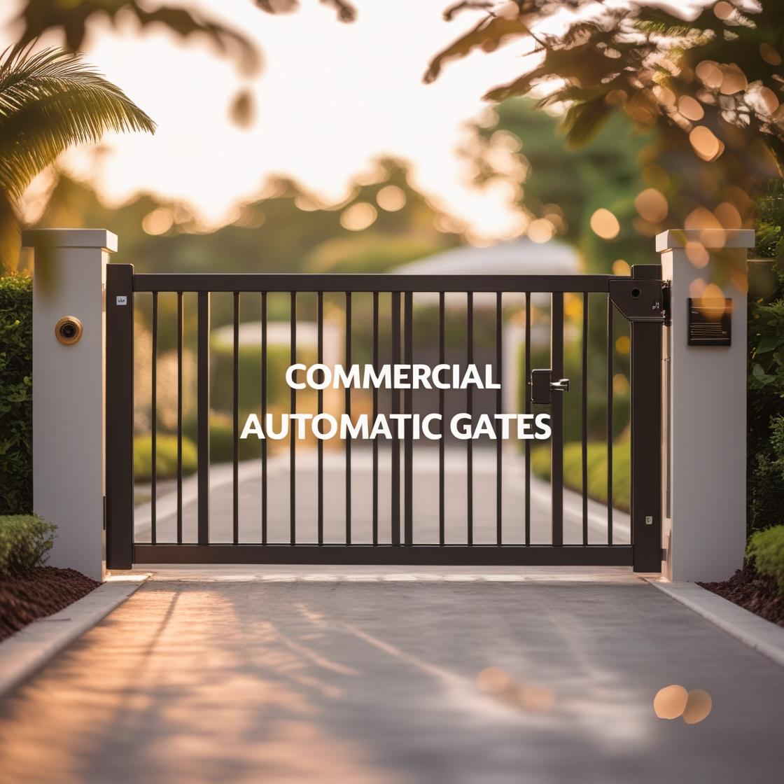 Commercial security gate Houston TX