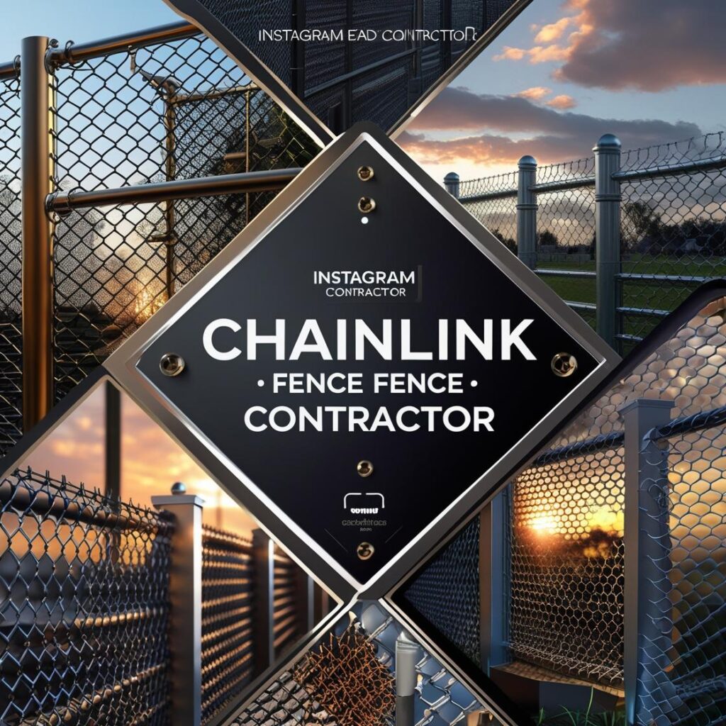 "Houston chainlink fence contractor installing a durable and secure fence."