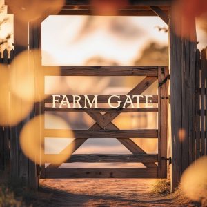 houston-wood-farm-gate-fence-installation - Mustang Fencing and Gates