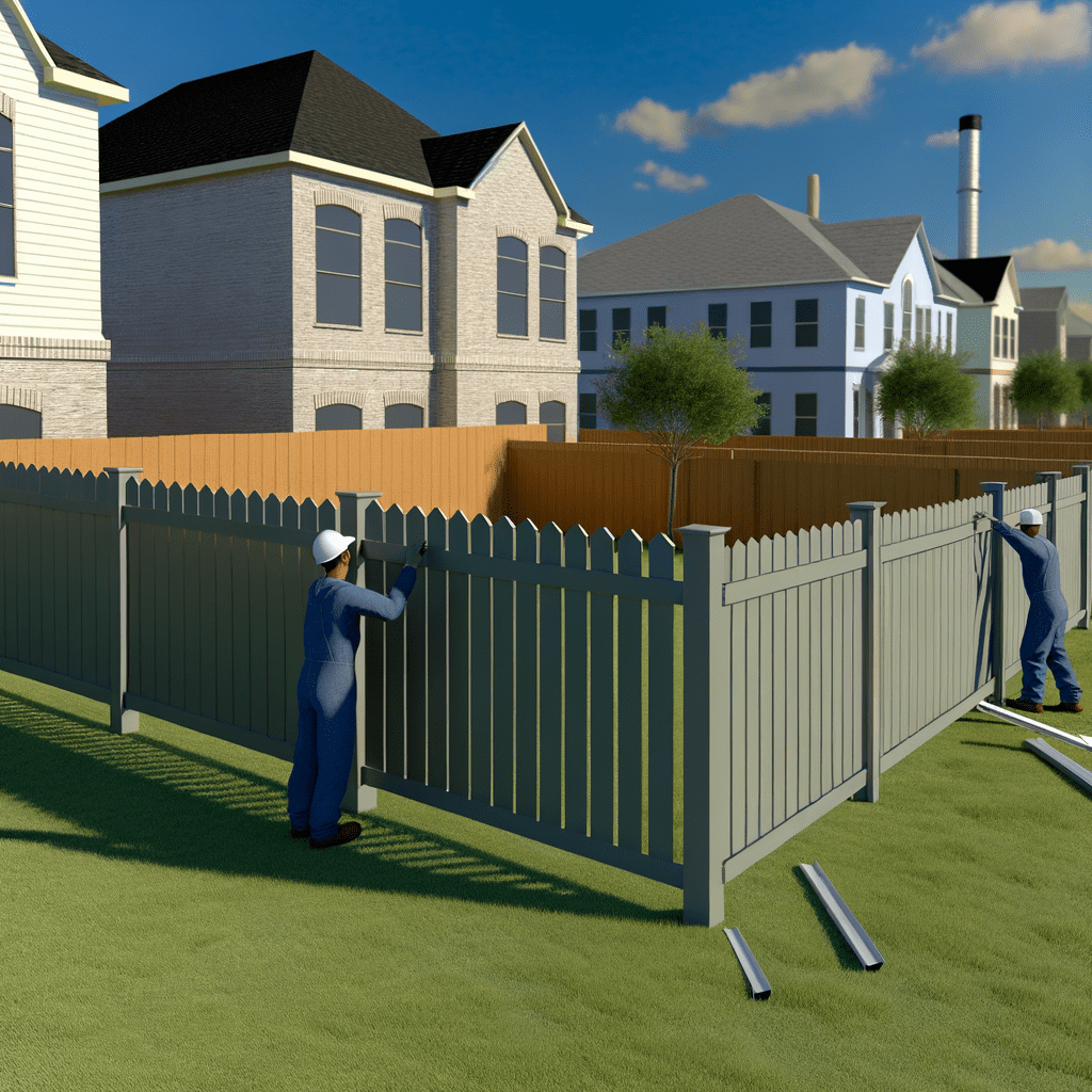 Secure Your Sanctuary Mustang Fencings Durable Vinyl Fence Installation in 77043 - Mustang Fencing and Gates Secure Your Sanctuary: Mustang Fencing's Durable Vinyl Fence Installation in 77043