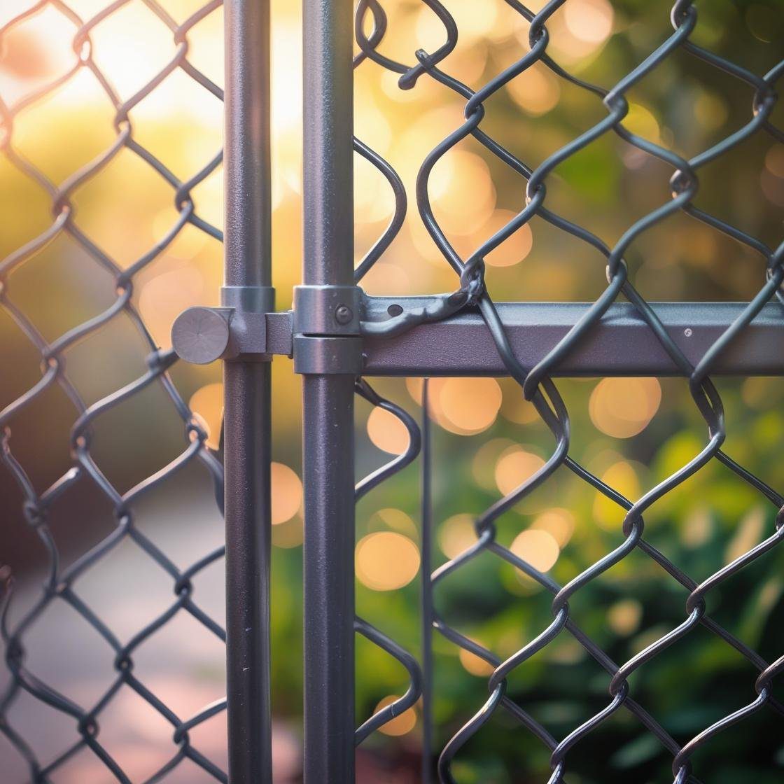 Chain link fence gate Houston TX