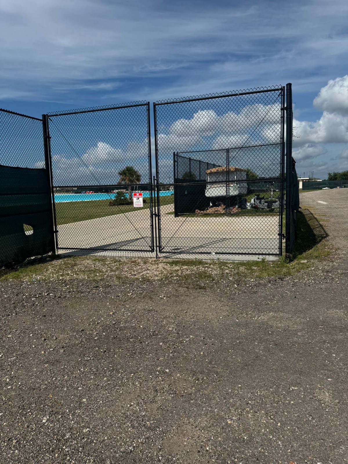 Mustang Fencing commercial project photo in Houston TX