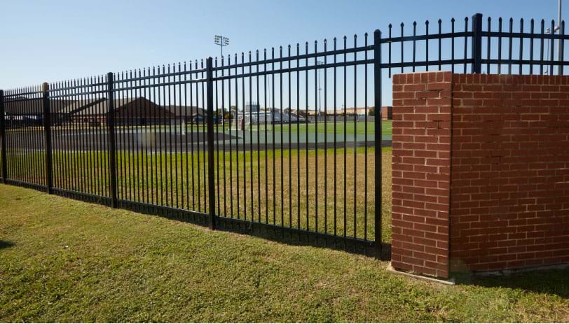 Mustang Fencing commercial project photo in Houston TX