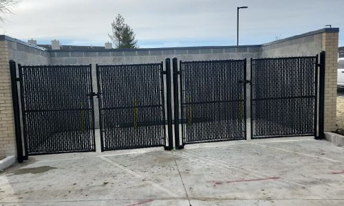Mustang Fencing commercial project photo in Houston TX