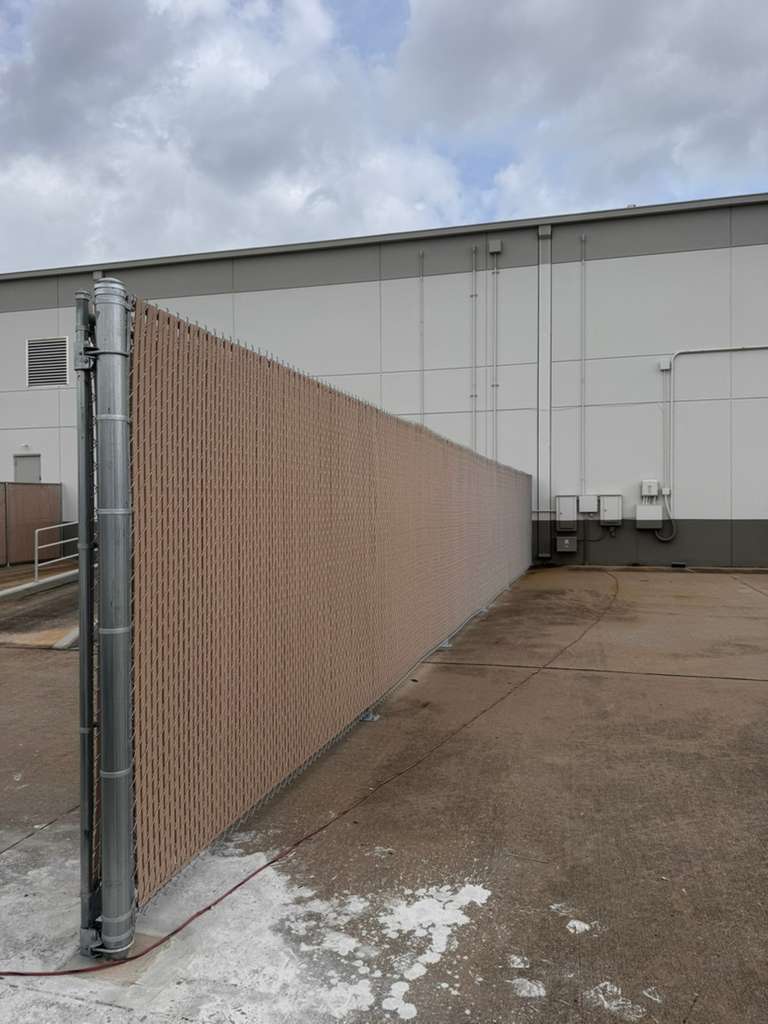 Mustang Fencing commercial project photo in Houston TX