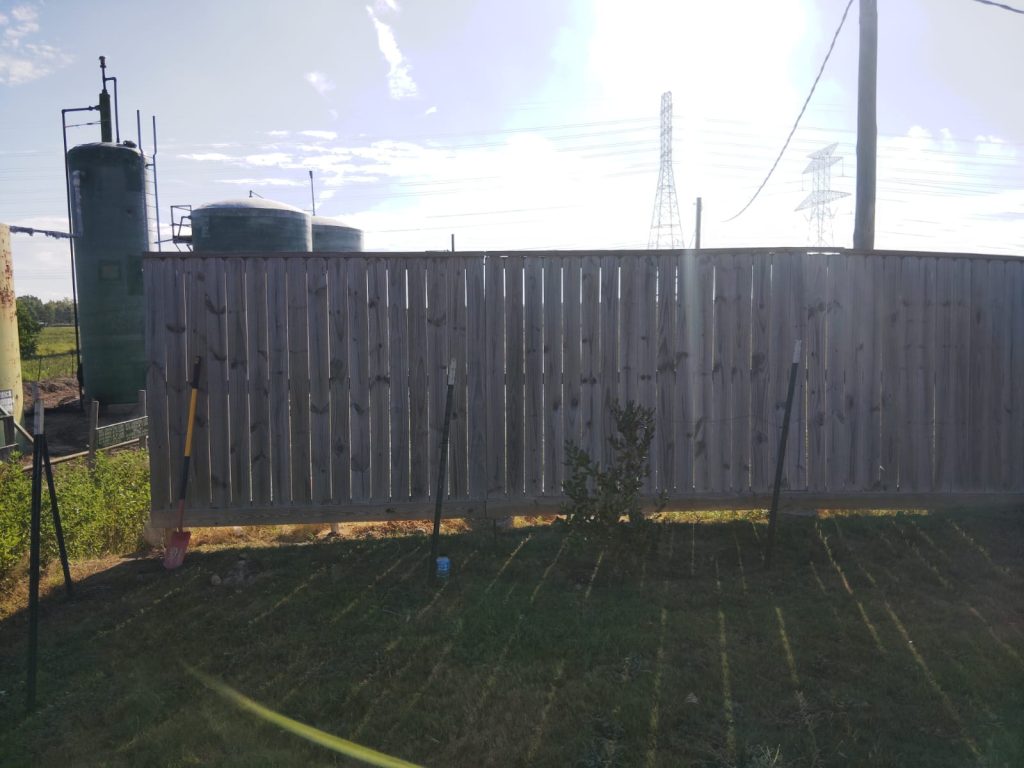 A Seamless Wooden Fence