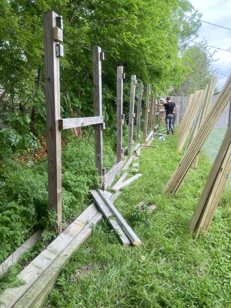 Wooden Fence in Houston